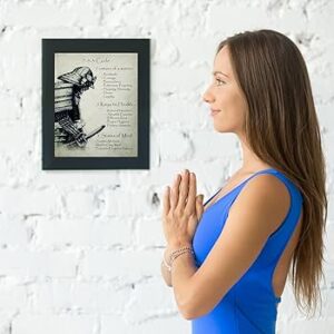 Warrior Code Canvas Print